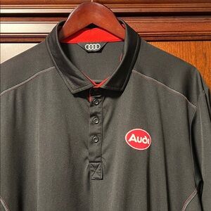 Like New Audi R8, RS7, etron GT Sports Racing Automotive Active Black Golf Polo!